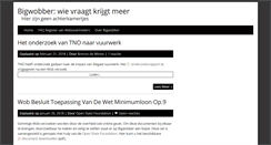 Desktop Screenshot of bigwobber.nl